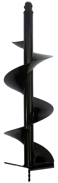 XtremepowerUS Post Hole Digger Replacement Auger Bits Digging 3/4" Shaft Size Plant Fence Dig Planting Hole Fence Dig (12")